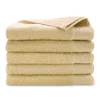 Set van 5 Walra badlakens soft cotton maisgeel 70x140 cm