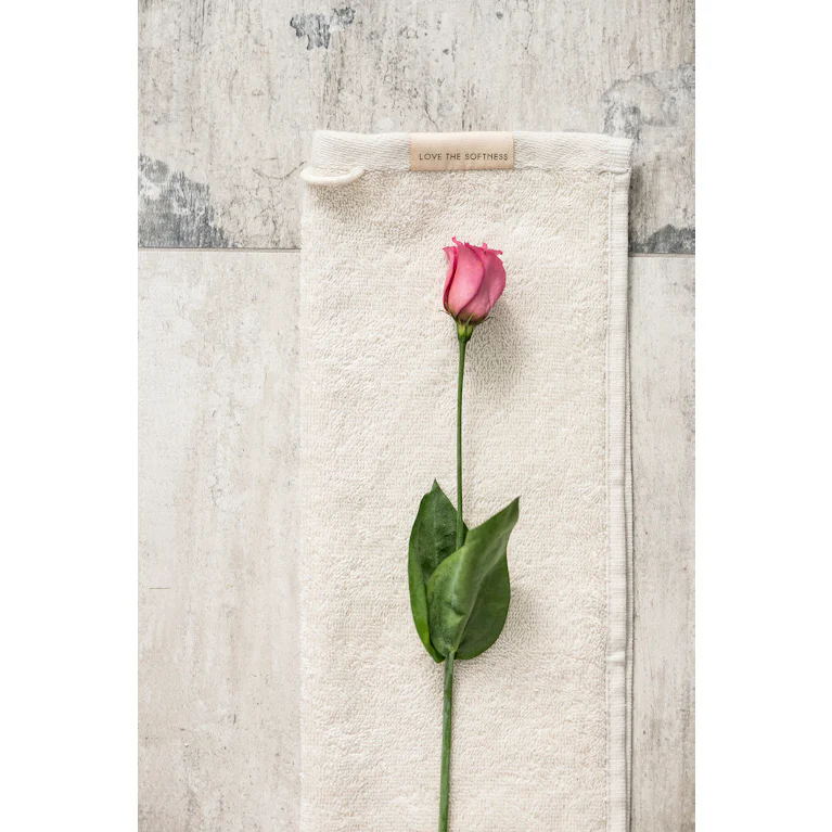 Walra gastendoek soft cotton kiezel grijs 30x50 cm set van 2 (beige)