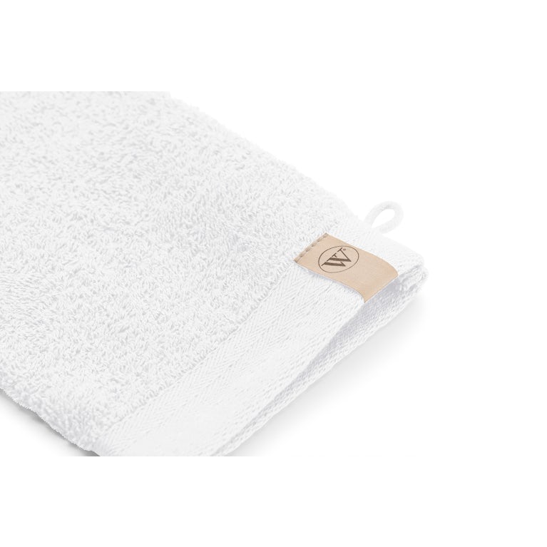 Walra washand soft cotton wit set van 2