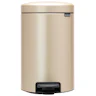 Brabantia Pedaalemmer NewIcon 12 liter Metallic Gold