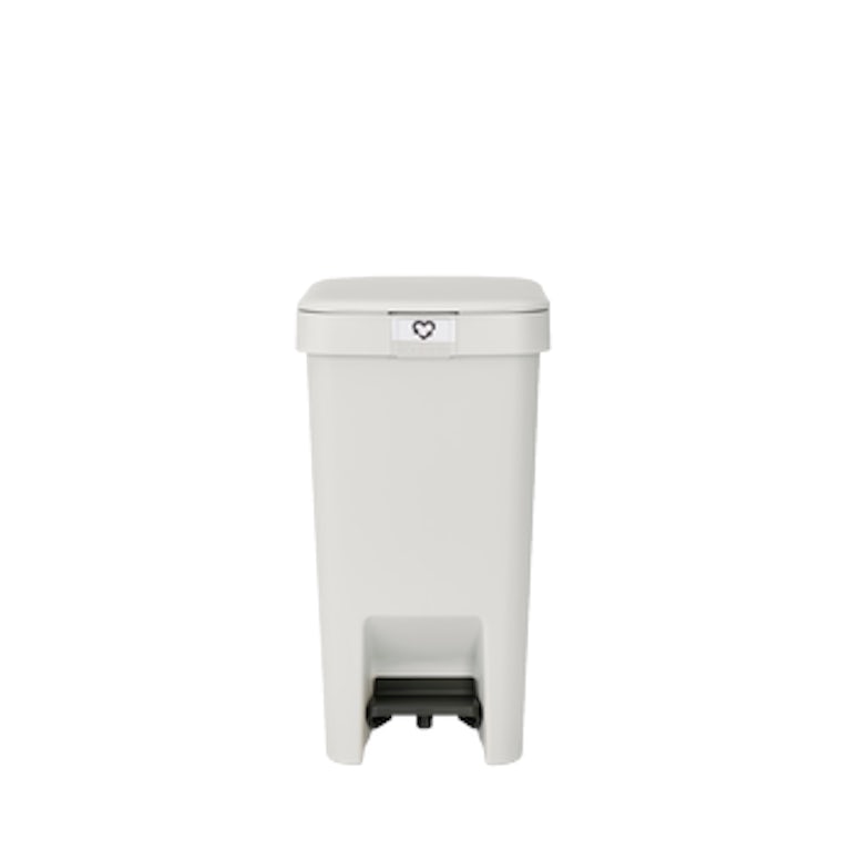 Brabantia StepUp pedaalemmer 10 liter light grey