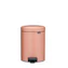 Brabantia Pedaalemmer NewIcon 5 liter Warm Copper