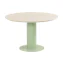 Hartman Girona tuintafel 120 cm rond kolom soft green
