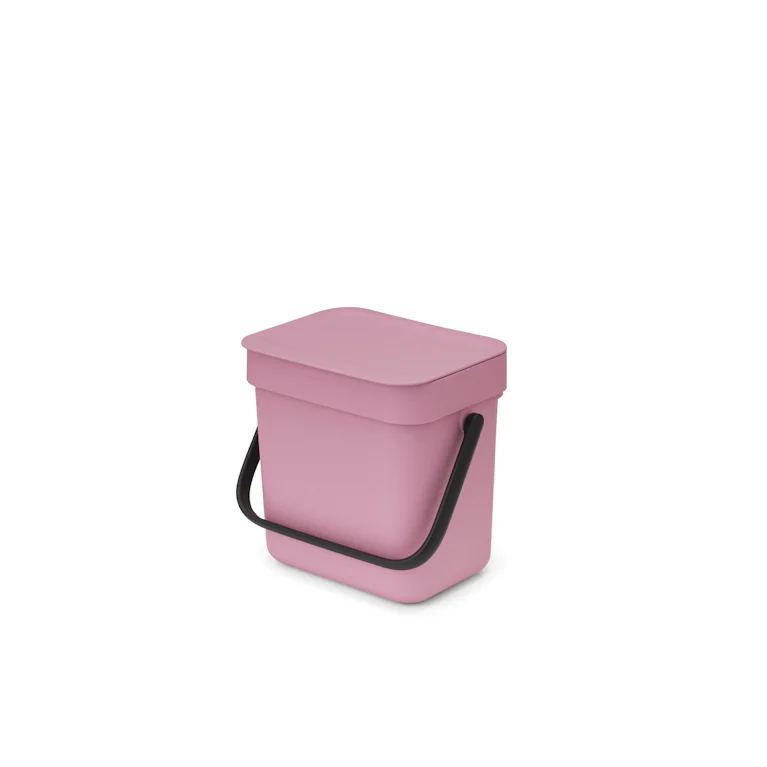 Brabantia Sort & Go afvalemmer 3 liter Lilac Pink