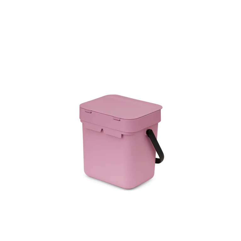 Brabantia Sort & Go afvalemmer 3 liter Lilac Pink