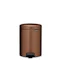 Brabantia Pedaalemmer NewIcon 5 liter Warm Bronze