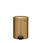 Brabantia Pedaalemmer NewIcon 5 liter Warm Brass