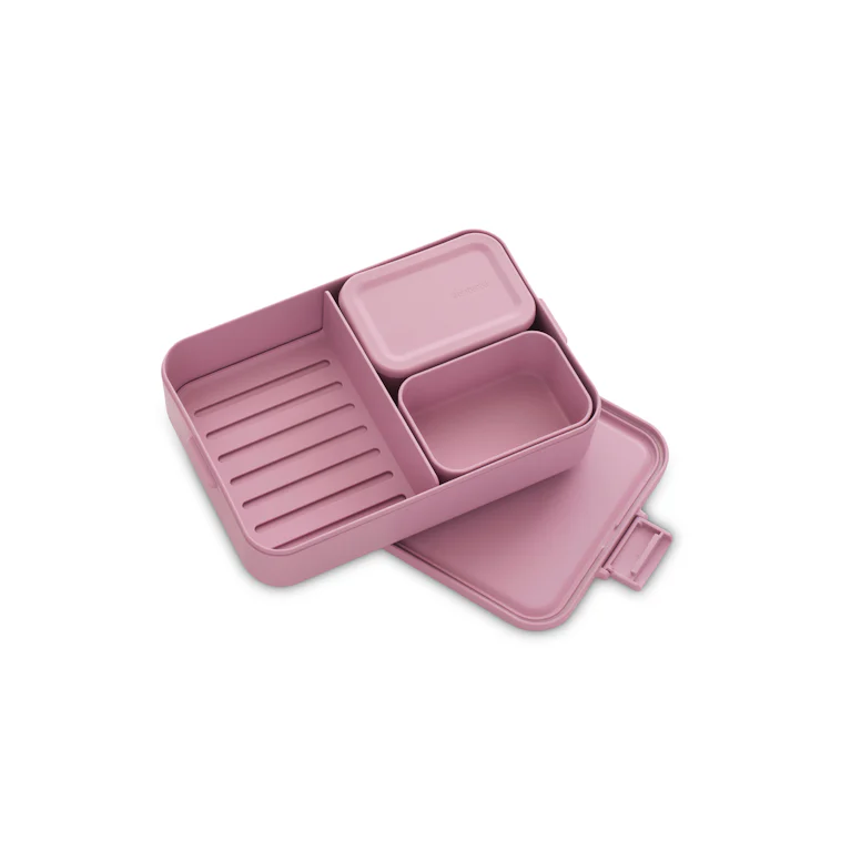 Brabantia Make & Take Bento Lunchbox large Lilac Pink