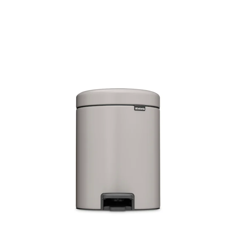 Brabantia Pedaalemmer NewIcon 5 liter Soft Grey