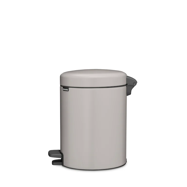Brabantia Pedaalemmer NewIcon 5 liter Soft Grey